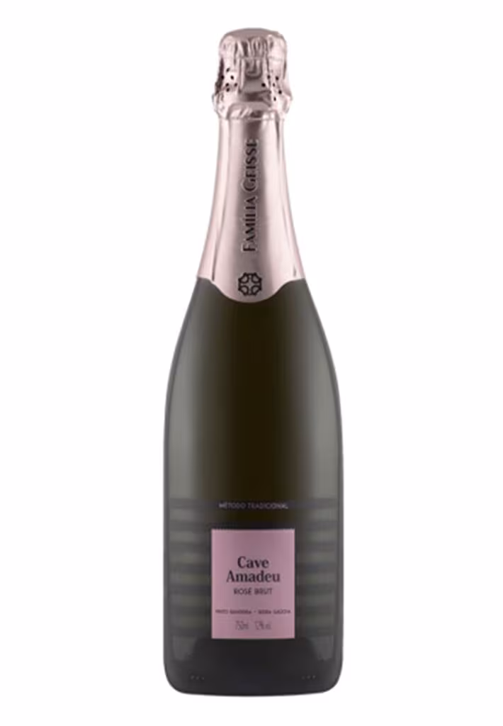 Espumante Cave Amadeu Rosé Brut 750ml - Comprar na Amazon | Palco do Vinho