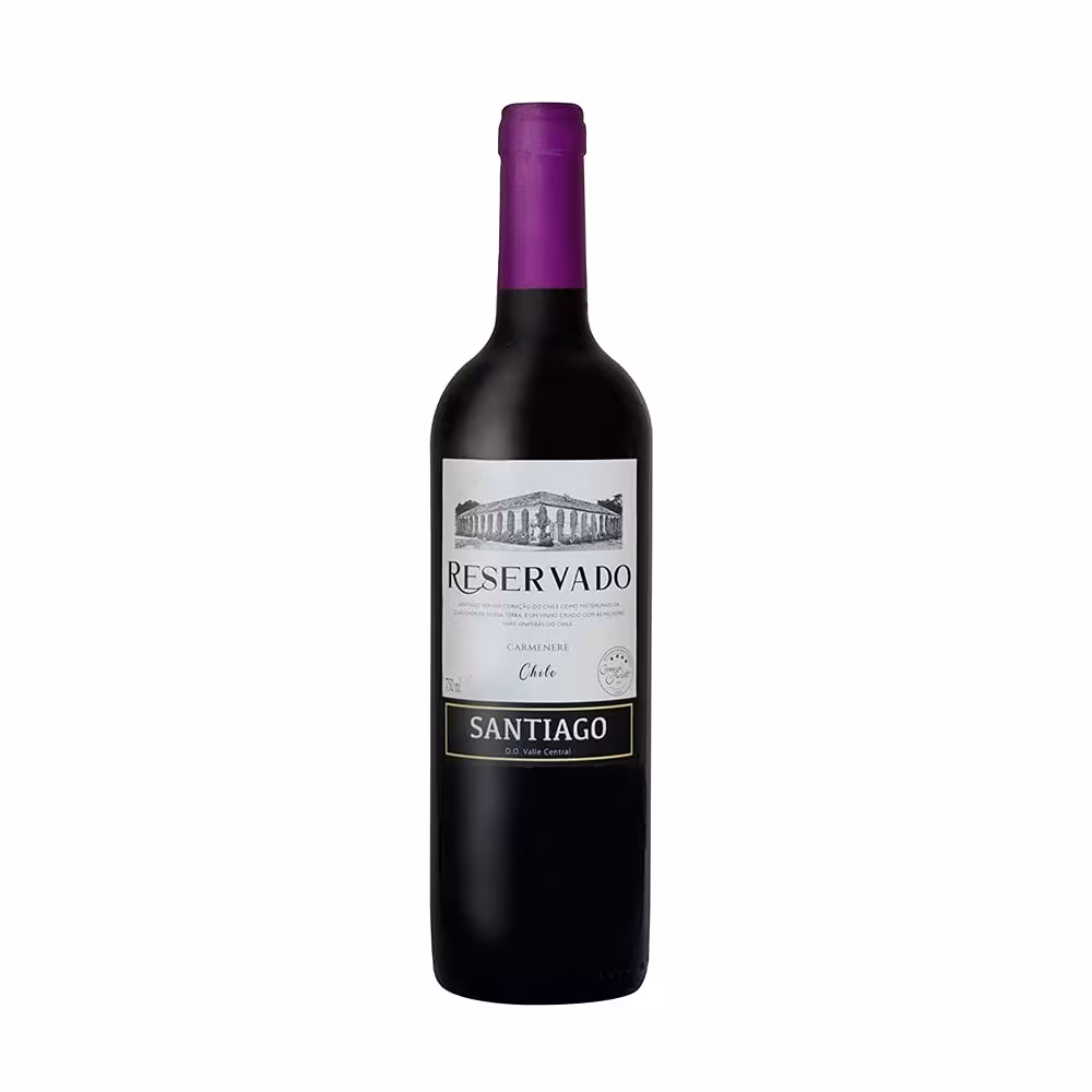 SANTIAGO Vinho Chileno Santiago Reservado Cabernet Sauvignon 750Ml - Comprar na Amazon | Palco do Vinho