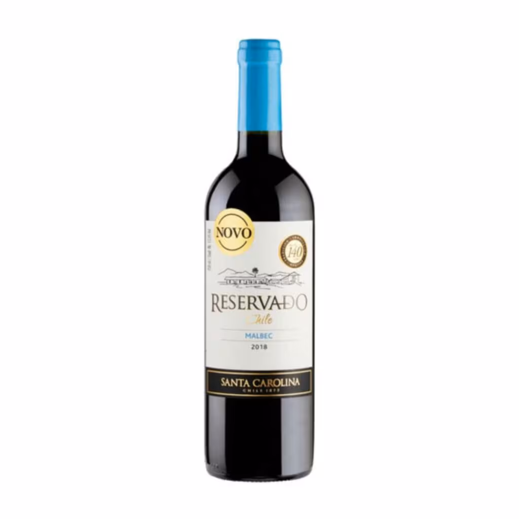 Vinho S. Carolina Reservado Malbec 2018 750Ml - Comprar na Amazon | Palco do Vinho