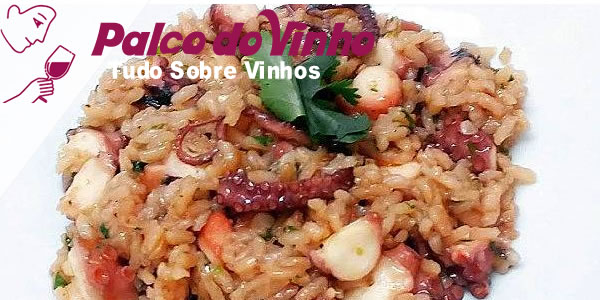 Receita Arroz de polvo ao vinho branco