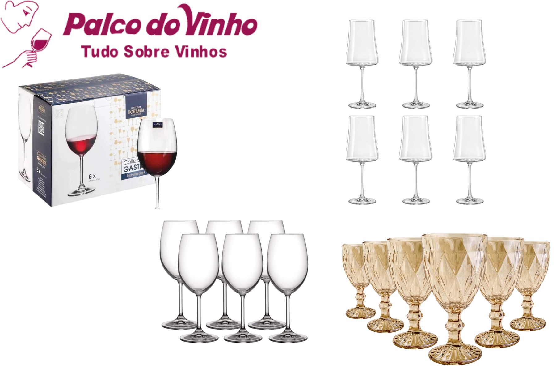 As 10 Taças de Vinhos Mais Vendidas no Brasil 2025