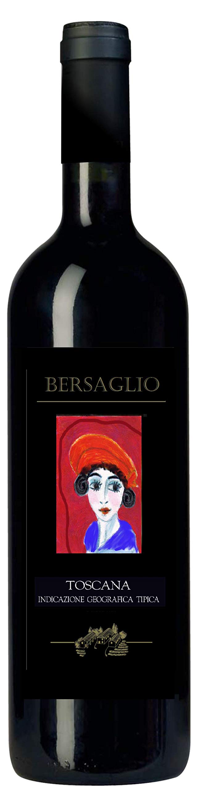 Vinho Tinto Italiano Sangiovese Montalcino Bersaglio Igt 2022 - Martoccia 750Ml

