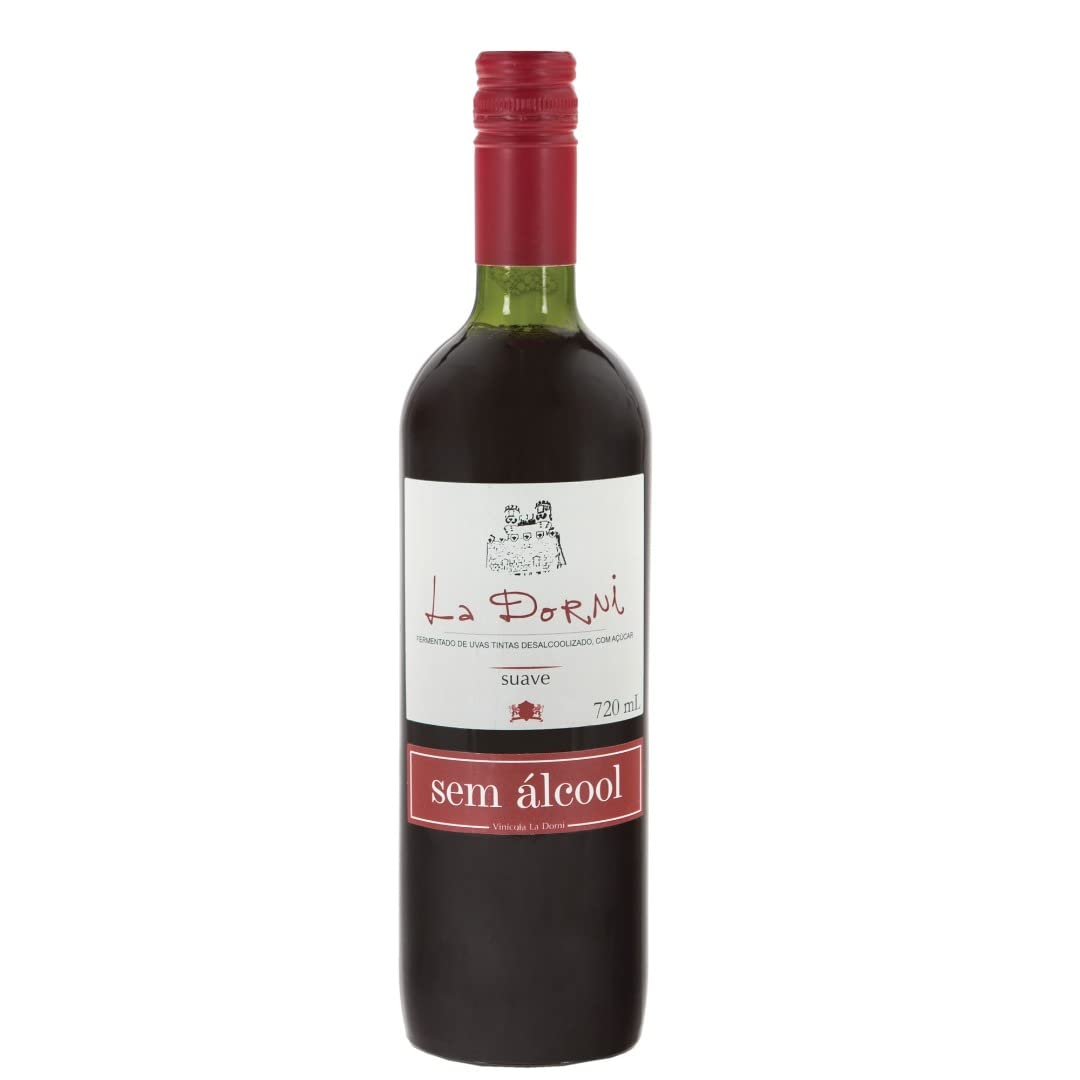Vinho La Dorni Tinto Sem Álcool Suave 720 ml
