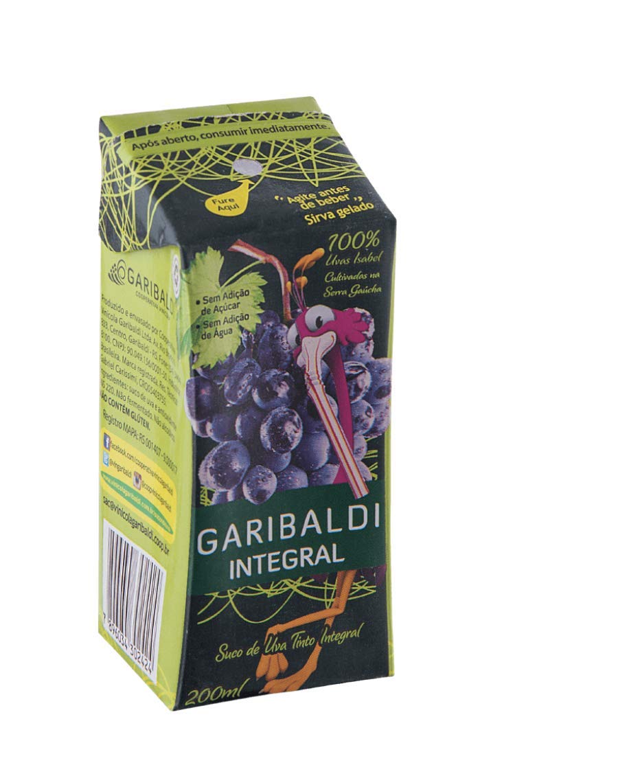 Garibaldi Suco De Uva Tinto Integral