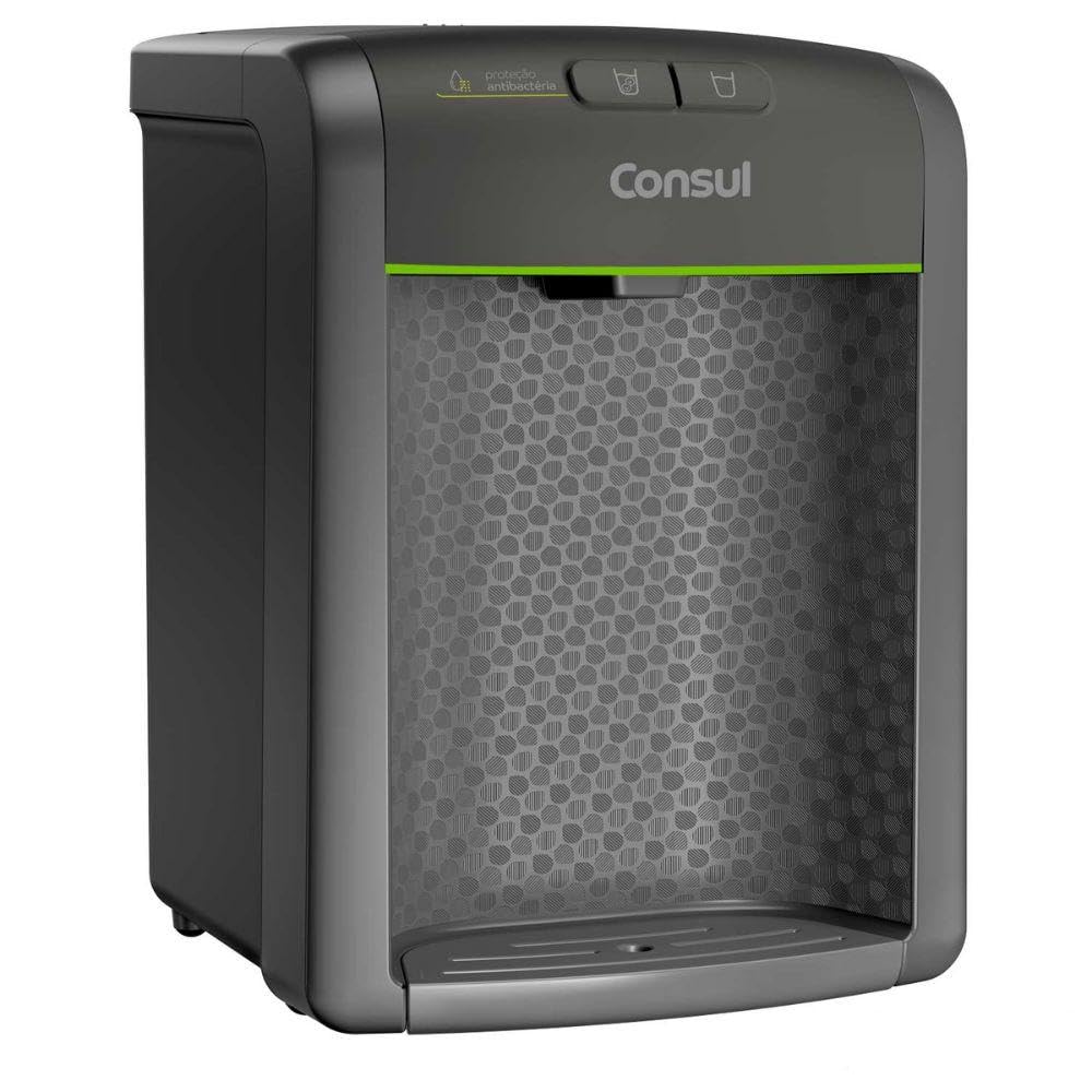 Purificador de Água Consul (CPB34AF) - Bivolt - Cinza - Água Natural e Gelada do seu Jeito
