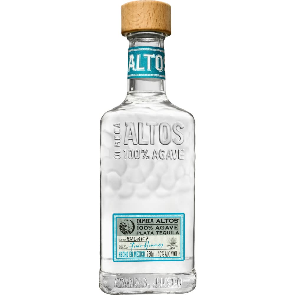 Altos Plata Tequila Mexicana 750ml Altos Sabor Tequila 750 ml