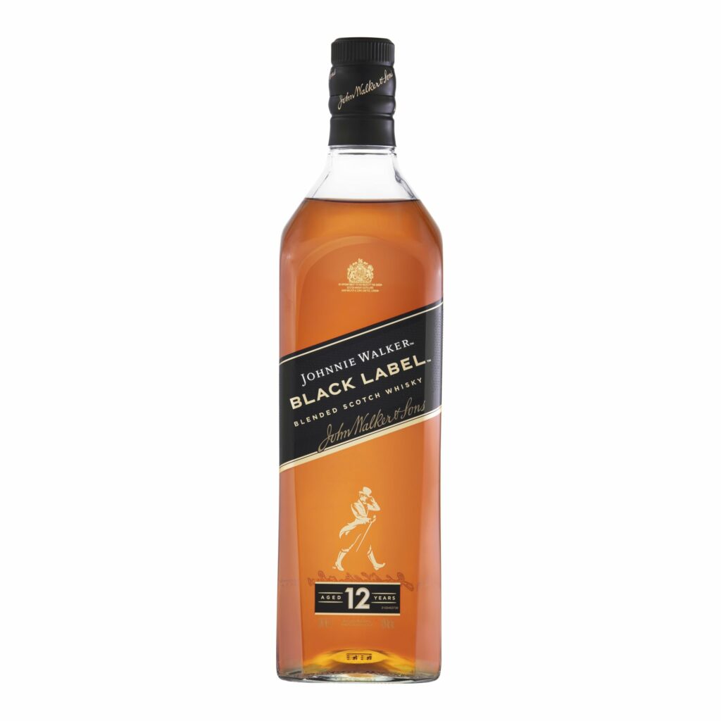 Whisky Escocês Blended Black Label Johnnie Walker Garrafa 750ml