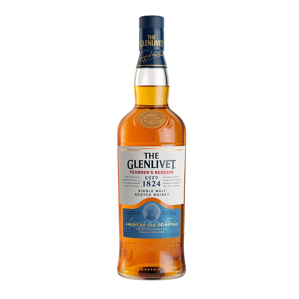 Whisky The Glenlivet Founder's Reserve Single Malt Escocês - 750 ml
