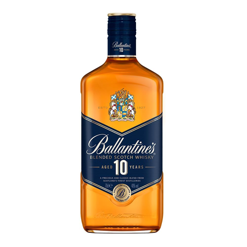 Whisky Escocês Blended 10 Anos Ballantine's Garrafa 750ml
