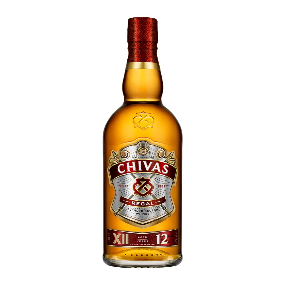 Whisky Chivas Regal 12 anos Blended Escocês - 750 ml

