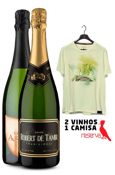 WineBox Espanhóis + Camiseta Amarela Aquarela Espanha G
