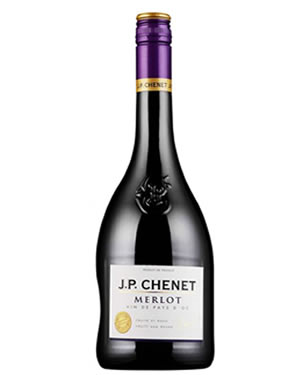 Vinho Francês Merlot Tinto J.P Chenet 750 ml