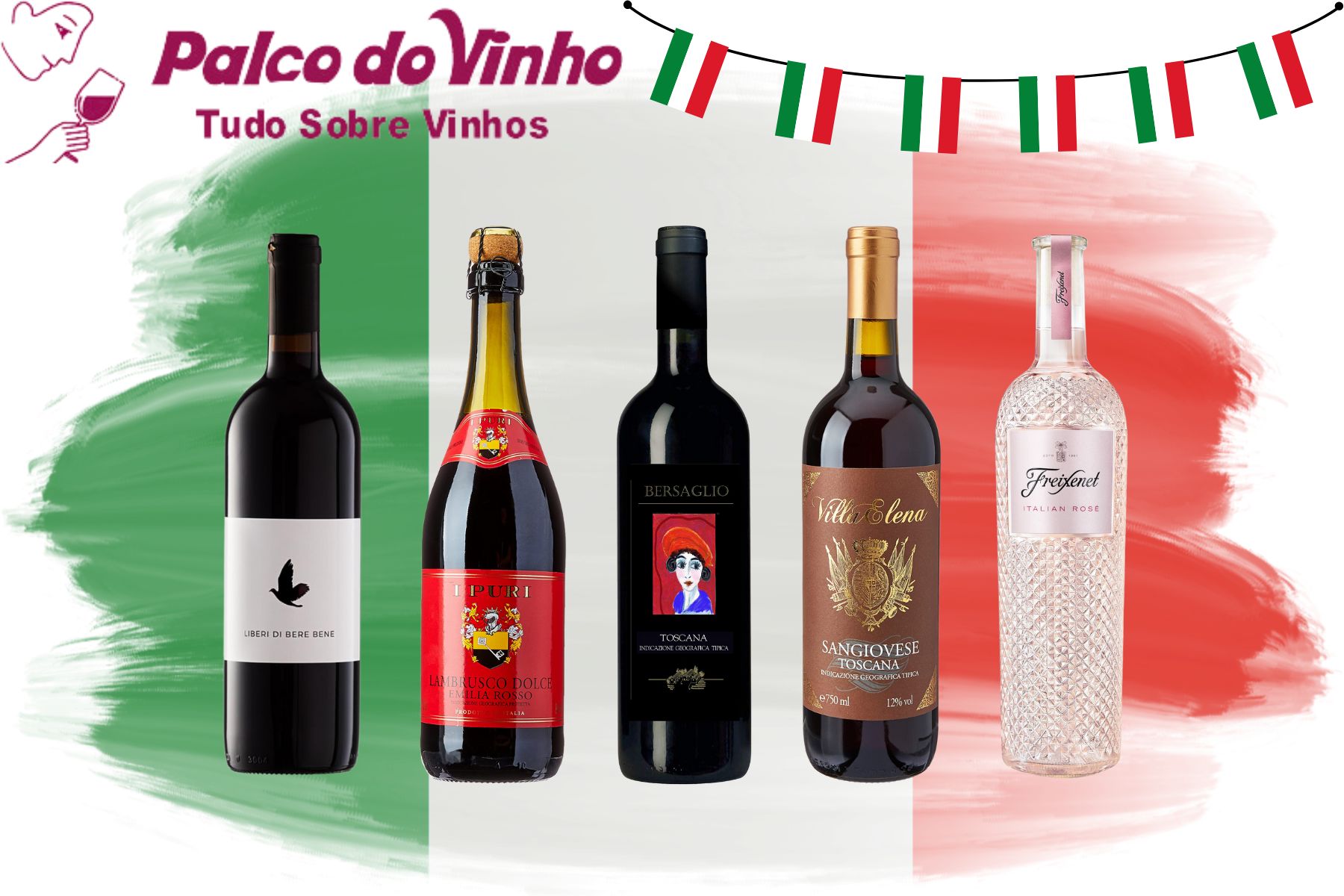 Os 10 melhores vinhos italianos 2024