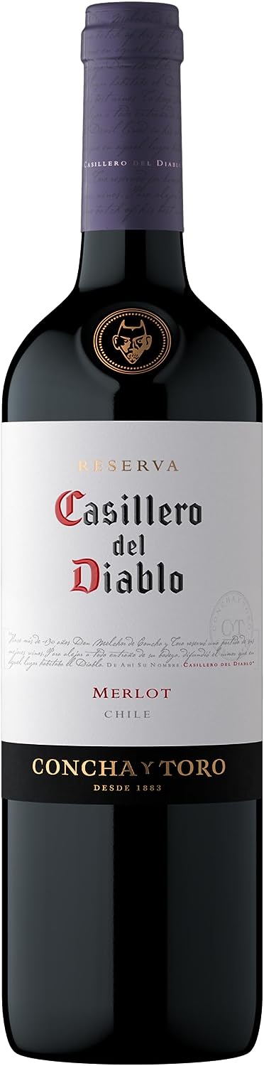 Vinho Chileno Casillero Del Diablo Merlot 750ml