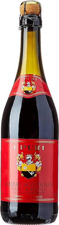 Vinho Italiano Lambrusco I Puri Tinto 750ml