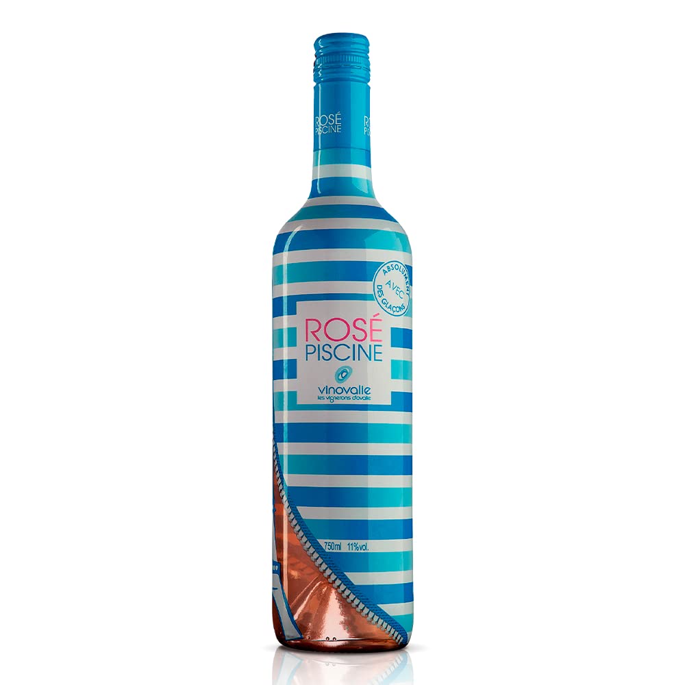 Rose Piscine Stripes Vinho Francês Edição Paris 750ml
