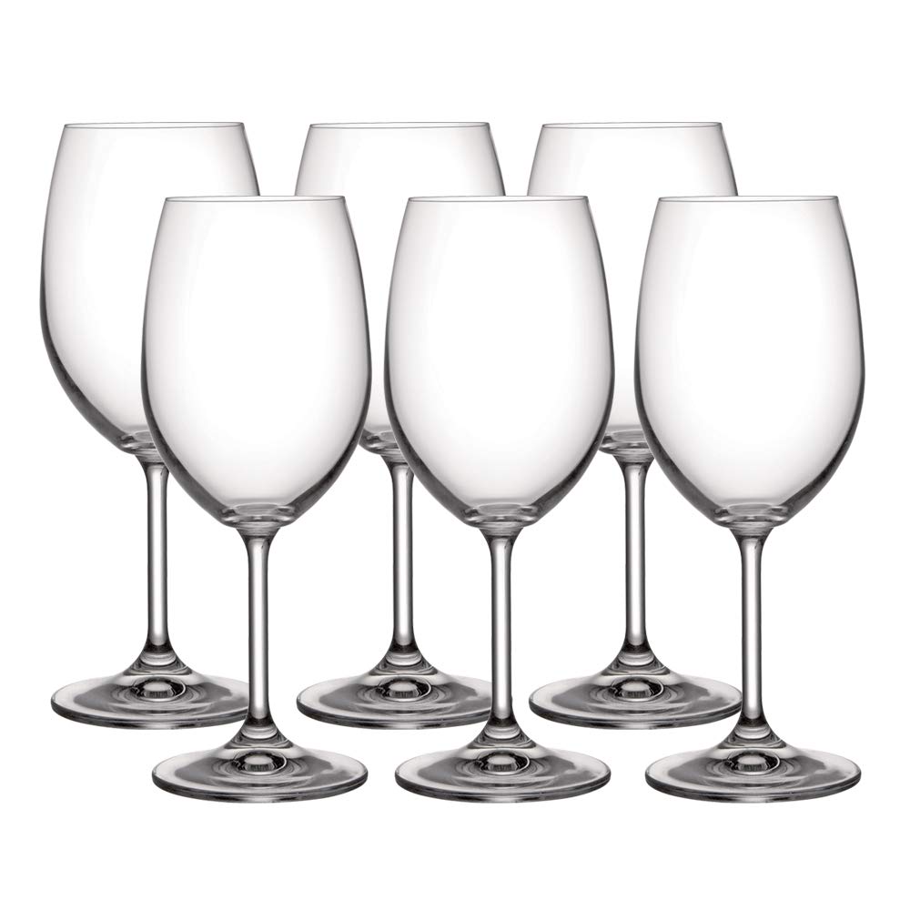 Taças Para Vinho Branco Bohemia Transparente

