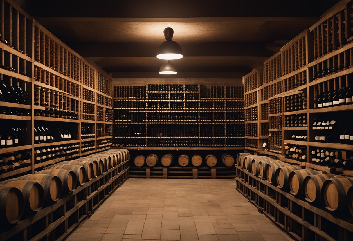 armazenar vinho