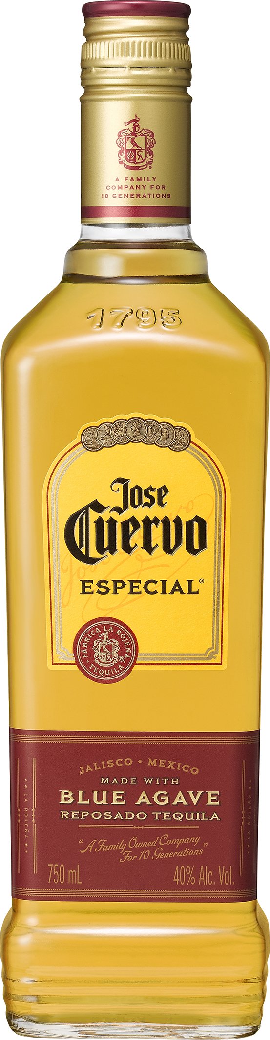 Jose Cuervo Tequila Especial Blue Agave 750 Ml
