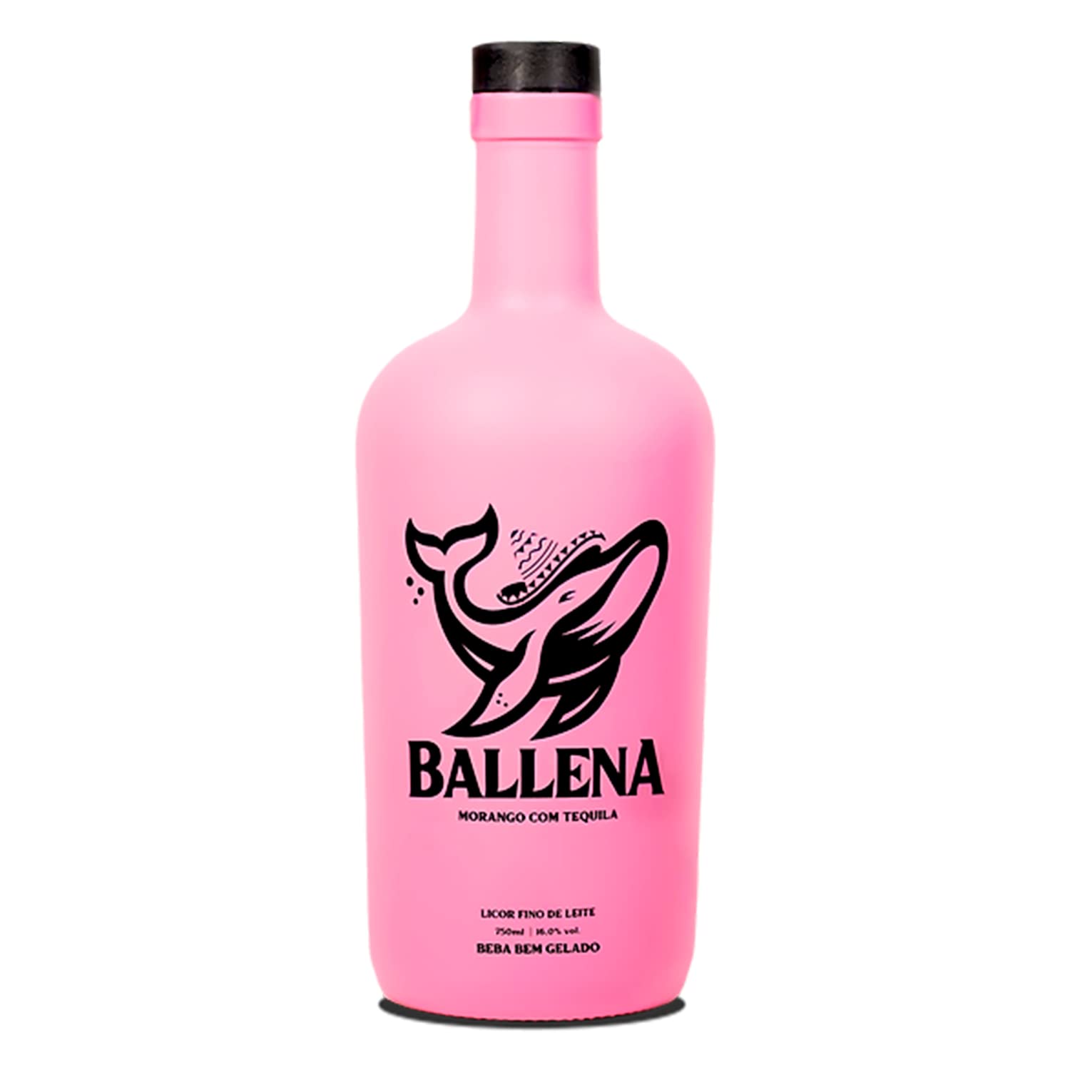 Licor Ballena Creme De Morango com Tequila 750ml
