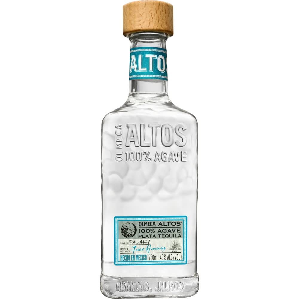 Altos Plata Tequila Mexicana 750ml Altos Sabor Tequila 750 ml
