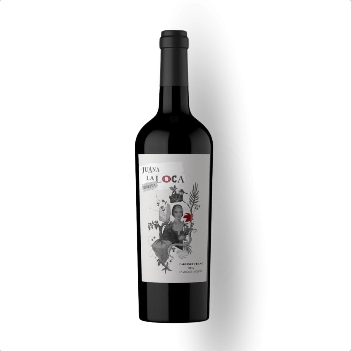 Garrafa de vinho tinto Juana La Loca