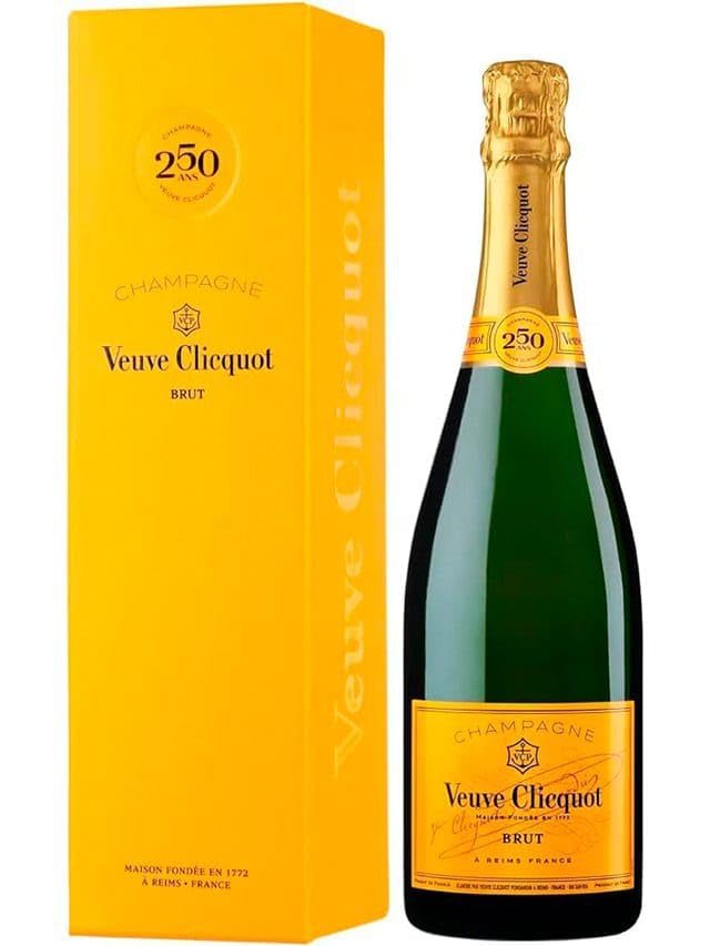 Champanhe Veuve Clicquot Brut com Cartucho
